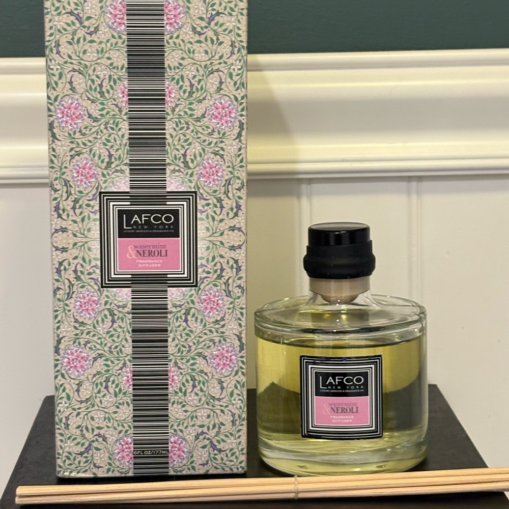 - LAFCO Watermint & Neroli Reed Diffuser - 16 Fl Oz  BNWT Sealed
